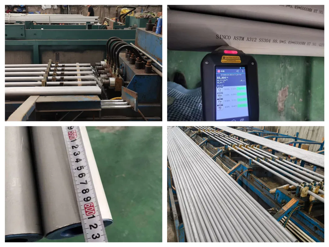 Pipe Manufacturers ASTM/AISI/DIN/JIS Stainless Steel Industrial Tube Welded Coil SSAW Pipe