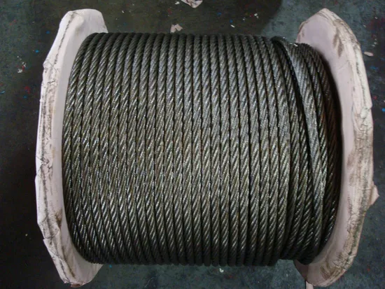 Jiangsu Nantong PC Strands Lifting Cranes Stainless Steel Wire Rope Cables 7X19 