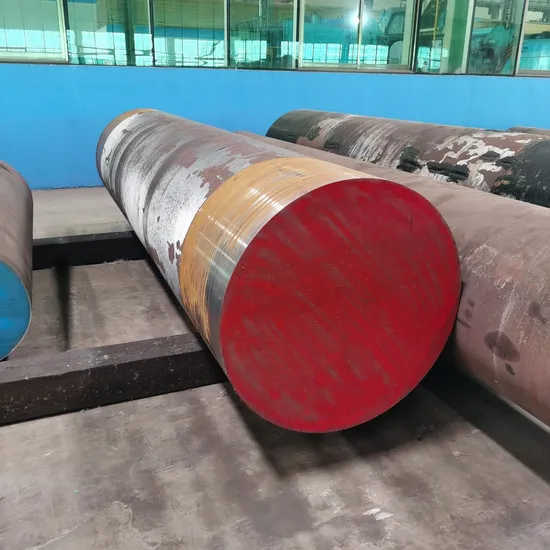 Steelmaking Hot Forged Quenching Normalizing Turning Polishing Steel Round Bars Camshaft 