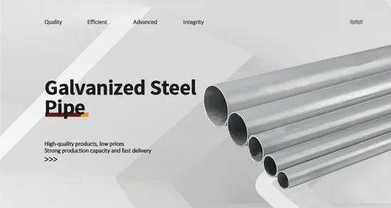Galvanized Steel Hollow Section Square Pipe Tube for Structural Use 